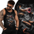 TANK TOP HORROR SKULL SNAKE